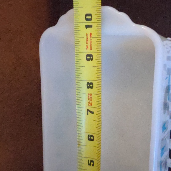 Fire King Blue Heaven Bread Dish - Picture 6 of 8